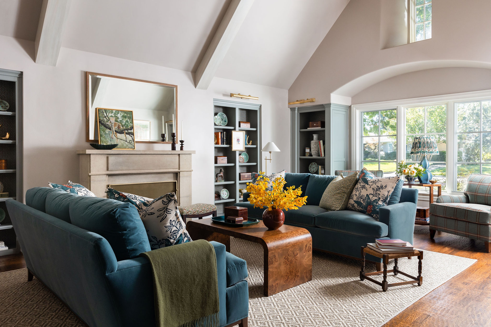 layered interior design